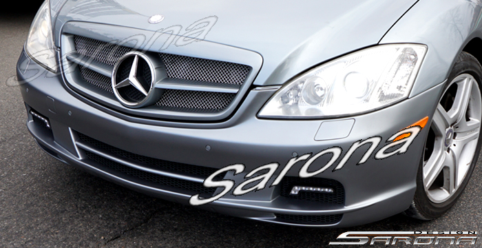 Custom Mercedes S Class  Sedan Front Bumper (2007 - 2009) - $690.00 (Part #MB-145-FB)